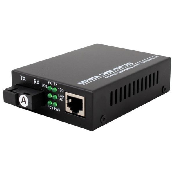 TelStream MC-218/520SC Медіаконвектор (1550TX&1310RX, 10/100/1000, 20км SC) 99-00010201 фото