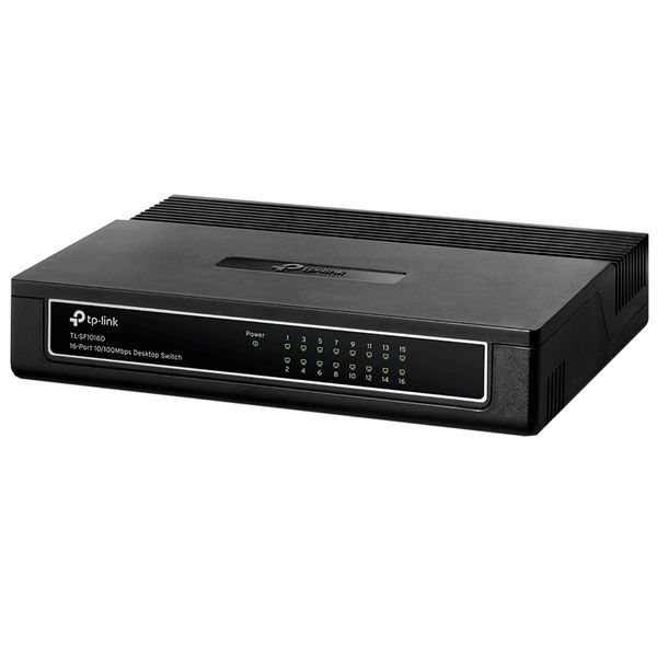 TP-LINK TL-SF1016D 16-портовый 10/100 Мбит/с настольный коммутатор 99-00013251 фото