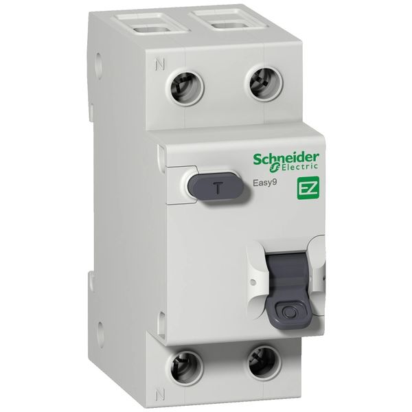 Schneider Electric EZ9D34625 Easy9, 1Р+N, 25А 30мА AC Дифференциальный автоматический выключатель 99-00012681 фото