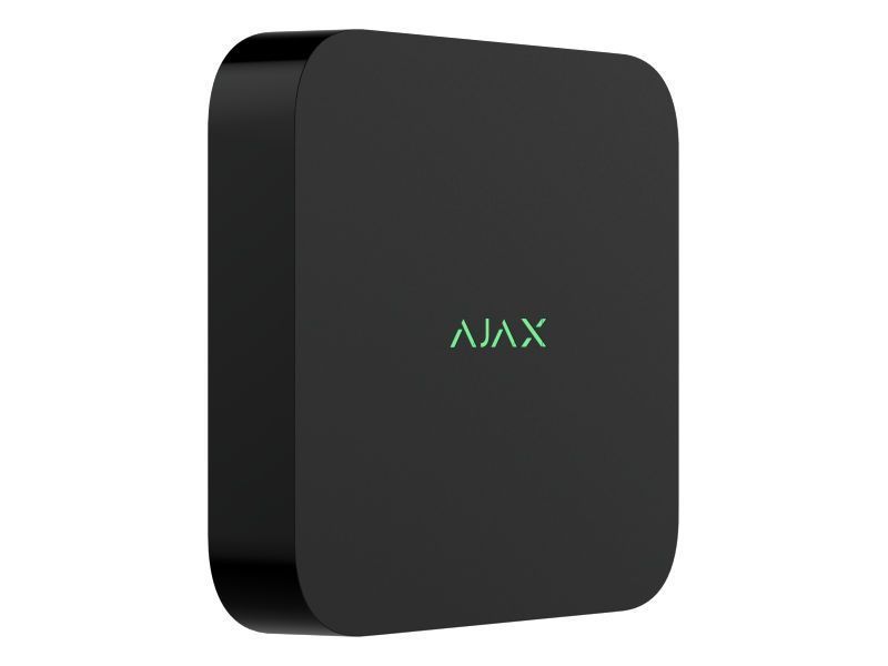 Ajax NVR на 8 каналов - Сетевой видеорегистратор чорного цвета 99-00015025 фото