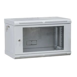VAGO TC Шафа телекомунікаційна 19", настінна 9U (505х600х600) двері акріл, сіра 99-00008730 фото