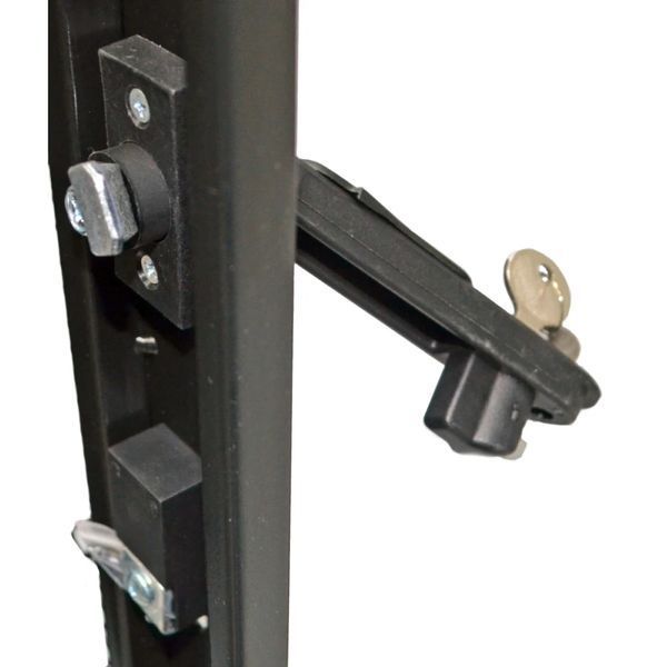 UA-MGSE4268MPB Шафа 19" 42U, 610х865 мм (Ш*Г), посилена, перфоровані двері (66%), чорна 99-00008102 фото