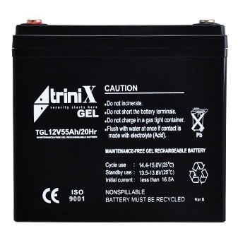 Trinix 12В Акумулятор гелевий 55 А•г 99-00011483 фото