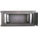 Hypernet WMNC-4U-FLAT-BLACK Шкаф коммутационный настенный 4U 600x450 99-00015193 фото 2