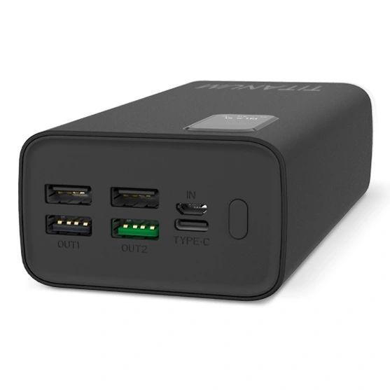 TITANUM 728S 30000mAh 22.5W Black Повербанк 99-00016943 фото