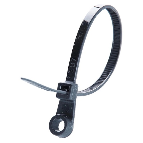 APRO 4х150 Стяжка кабельная с кольцом черная (пач. 100 шт.) 99-00011193 фото