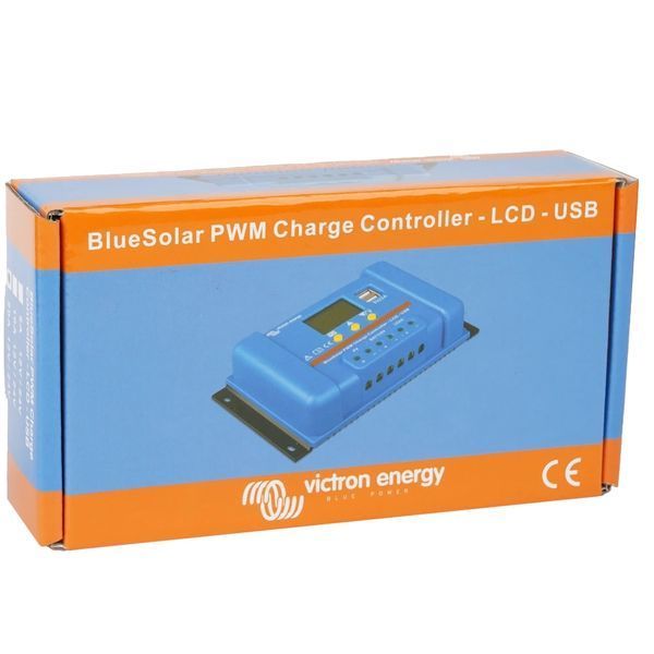 Victron Energy BlueSolar PWM-LCD&USB 12/24V-20A(20A, 12/24В) Контроллер заряда 99-00010925 фото