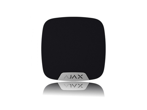 Ajax HomeSiren S (8PD) black Бездротова сирена з клемою для додаткового світлодіода 99-00014676 фото