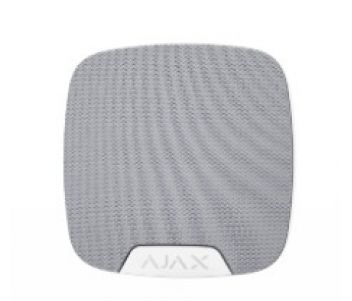 Ajax HomeSiren S (8PD) white Бездротова сирена з клемою для додаткового світлодіода 99-00014677 фото