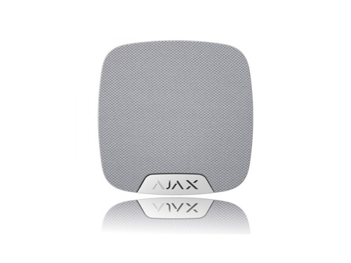 Ajax HomeSiren S (8PD) white Бездротова сирена з клемою для додаткового світлодіода 99-00014677 фото