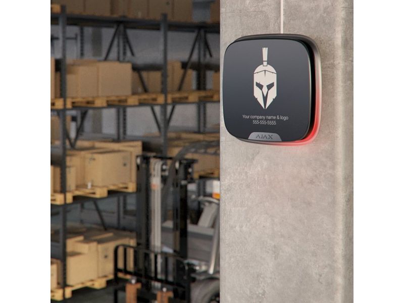 Ajax StreetSiren DoubleDeck чорна бездротова вулична сирена з кріпленням для лицьової панелі 99-00003361 фото