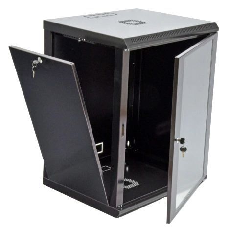15U 600х500 Шкаф акриловое стекло, черный 99-00009652 фото