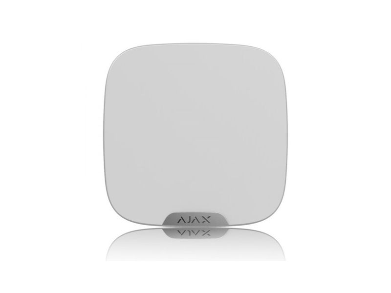 Ajax StreetSiren DoubleDeck біла бездротова вулична сирена з кріпленням для лицьової панелі 99-00003131 фото