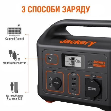 Jackery Explorer 500EU Зарядная станция 99-00011704 фото