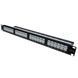 L&W ELECTRONICAL LW-PP74 Патч-панель 19" 24xRJ-45 UTP, кат. 6a, із заднім організатором з пластиковими шторками, LW 99-00006946 фото 1