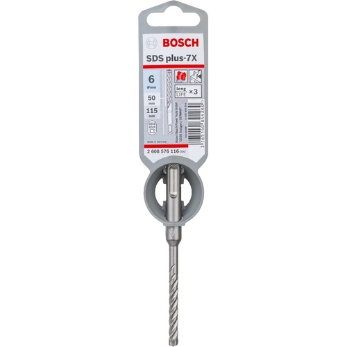 Bosch SDS Plus-7X 6x50x115 мм Бур д/арм.бетону 99-00014626 фото