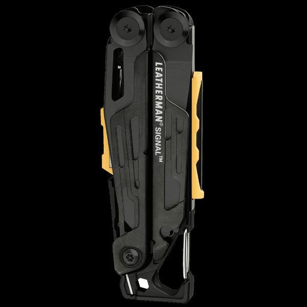 LEATHERMAN SIGNAL BLACK Мультиинструмент, синтетический чехол 99-00017599 фото