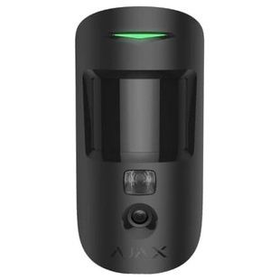 Ajax&nbsp;MotionCam&nbsp;S&nbsp;(PhOD)&nbsp;Jeweller&nbsp;(8PD)&nbsp;black Бездротовий сповіщувач руху з функціями фотоверифікації тривог, фото за запитом і сценарієм 99-00014682 фото