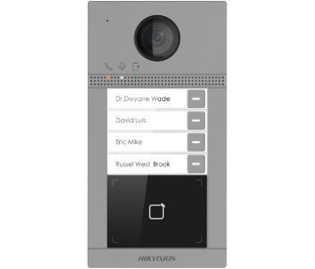 DS-KV8413-WME1(B)/Surface/Flush 2Мп IP виклична панель з Wi-Fi 99-00005348 фото