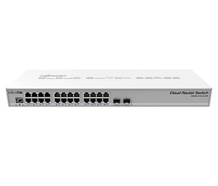 MikroTik CRS326-24G-2S+RM 24-портовий керований L2 комутатор 99-00002337 фото