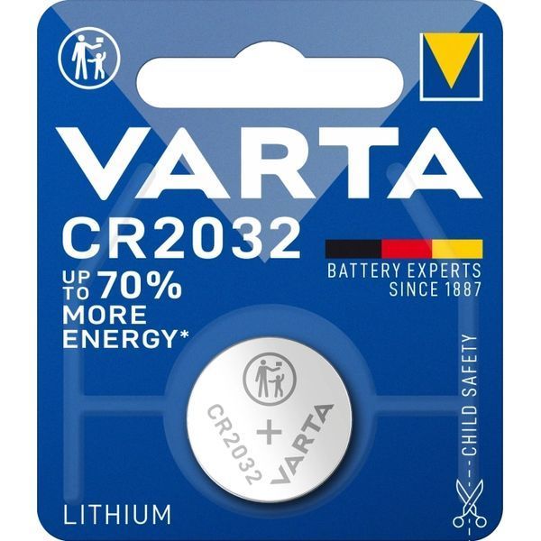 VARTA CR 2032 BLI 1 LITHIUM Батарейка 99-00009613 фото