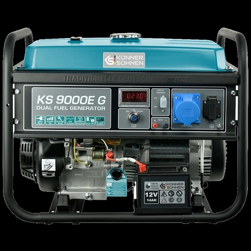 Konner&Sohnen KS 9000E G Генератор газо-бензиновий 230В 6.5кВт електростартер 99-00019419 фото